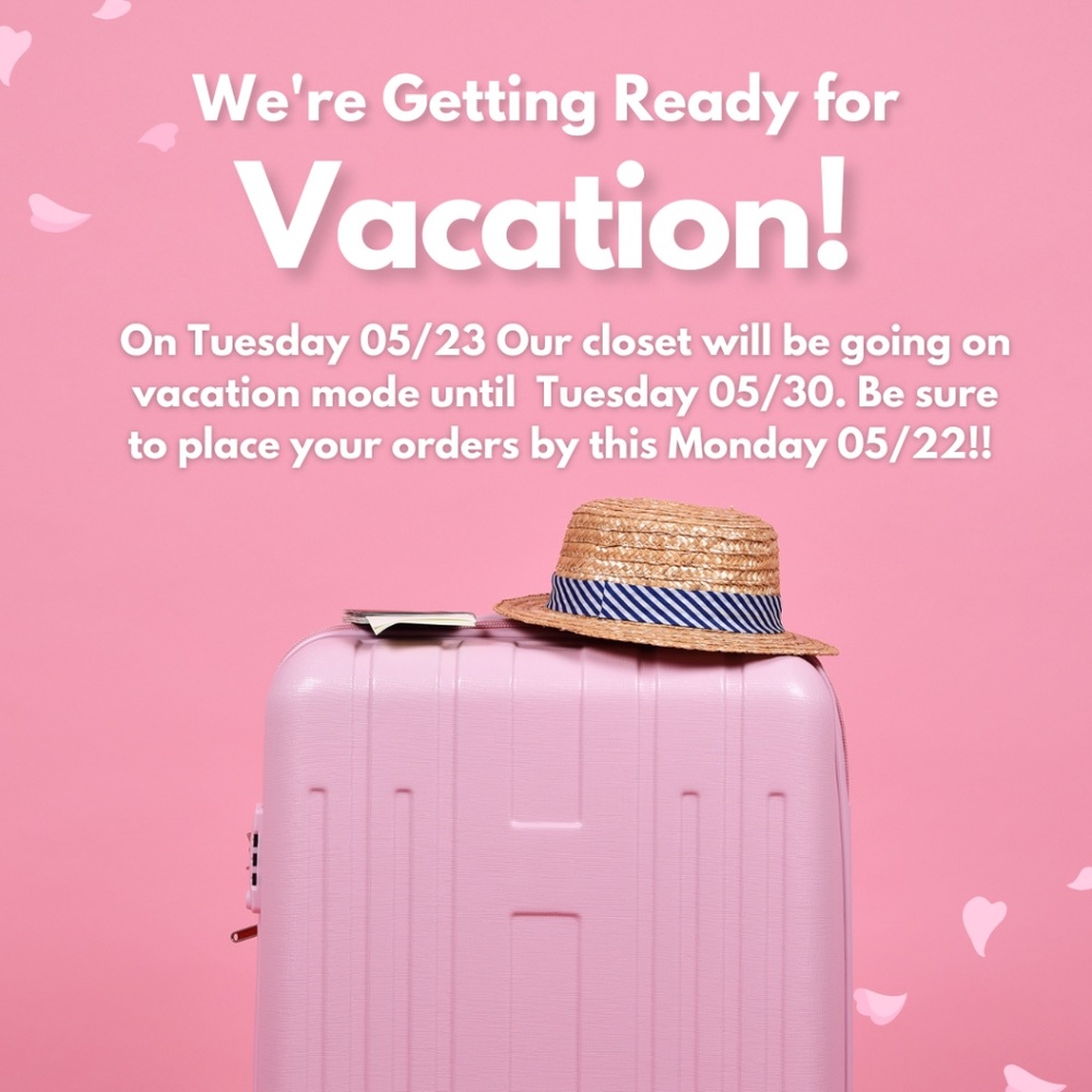 @SellersMerch Is Going On Vacation⛱🌺 - Picture 1 of 1